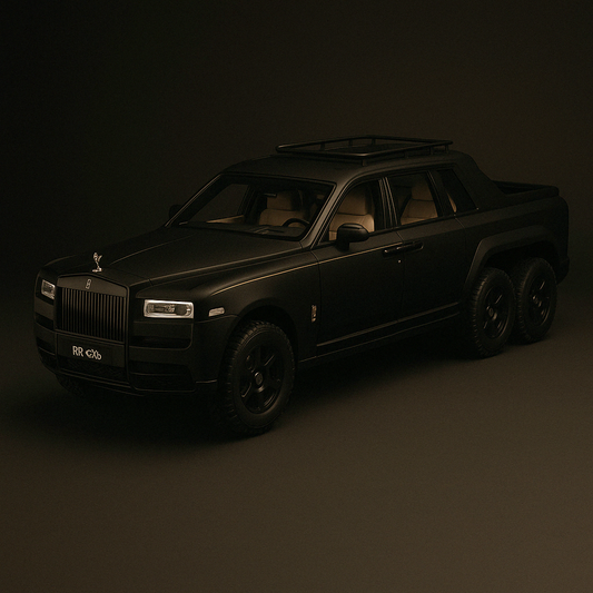 1:32 Rolls Royce Phantom 6x6 Modified Diecast SUV Model