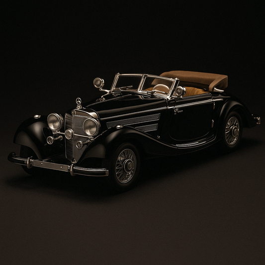 1:32 Mercedes-Benz 500K 1936 Classic Diecast Model Car