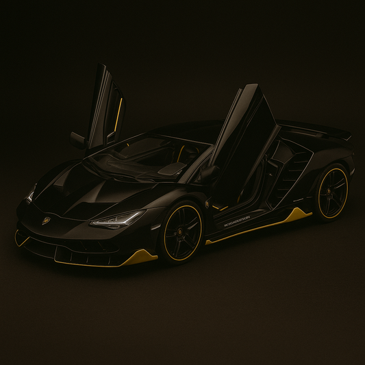 1:32 Lamborghini LP770-4 Diecast – Scissor Doors, Lights & Sound