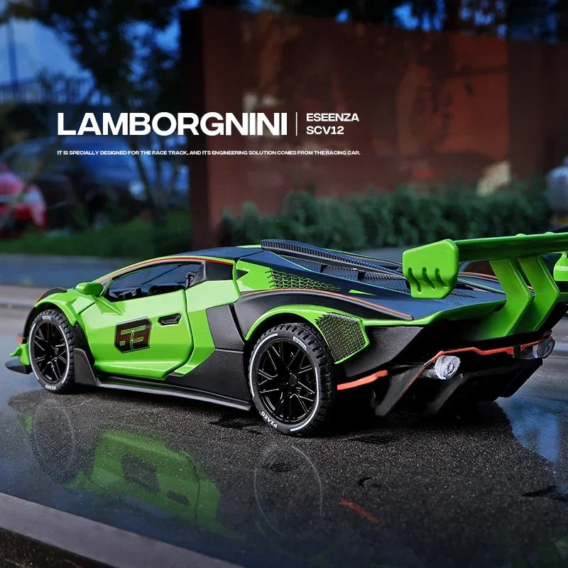 1:32 Lamborghini SCV12 Diecast Sports Car Model