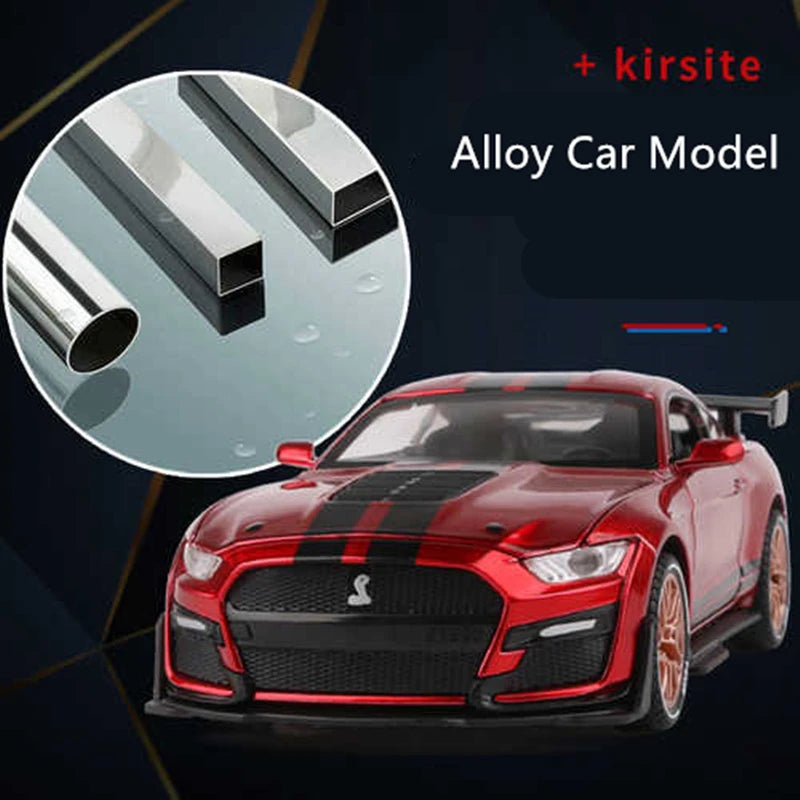 1:32 Shelby GT500 Diecast – Iconic Muscle in Metal Red