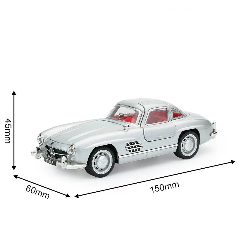 1:32 Mercedes-Benz 300SL Classic Diecast Model Car